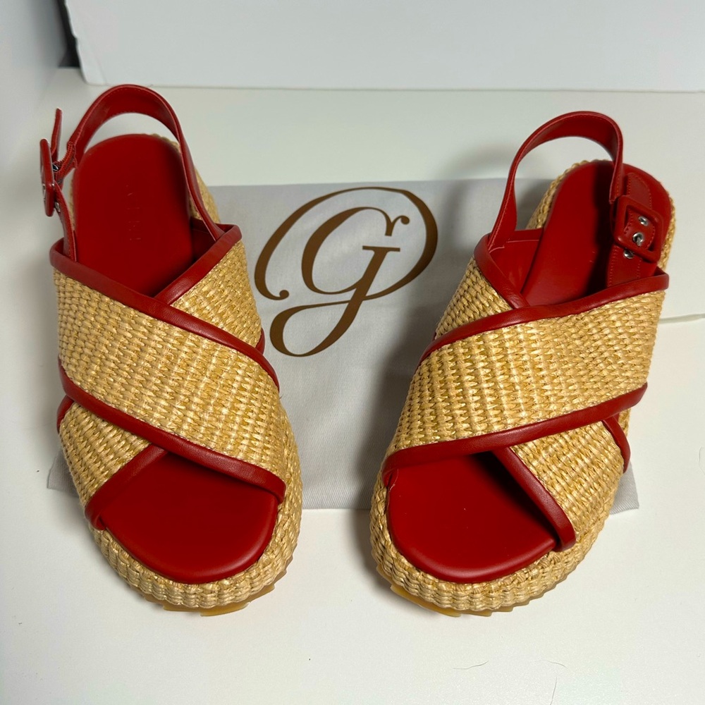 M Gemi platform sandals